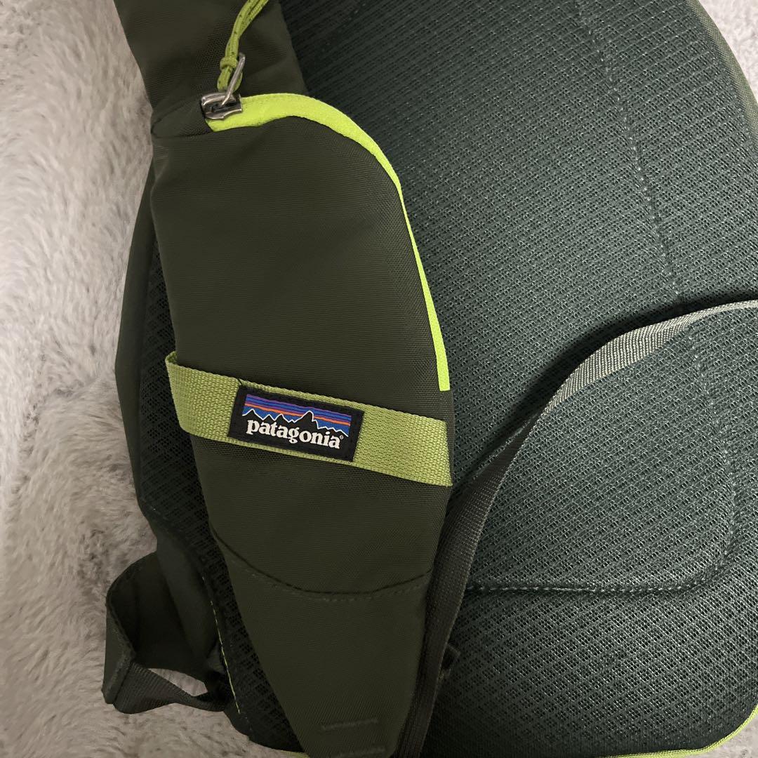 Patagonia 黄緑色 ショルダーバッグ パタゴニア Y2K