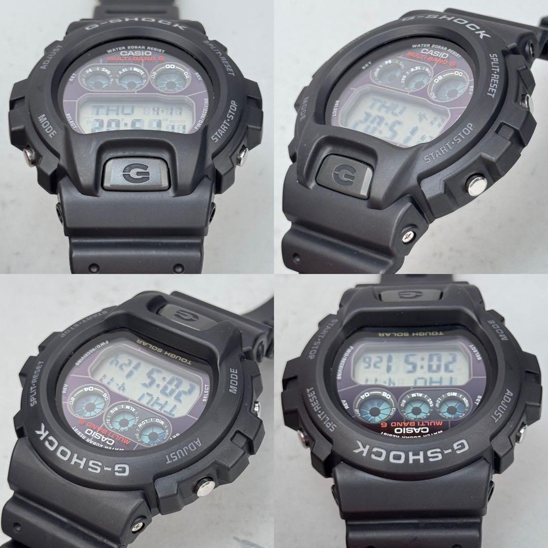 極美品 箱説タグ付 G-SHOCK GW-6900 電波ソーラー ブラック 稼働