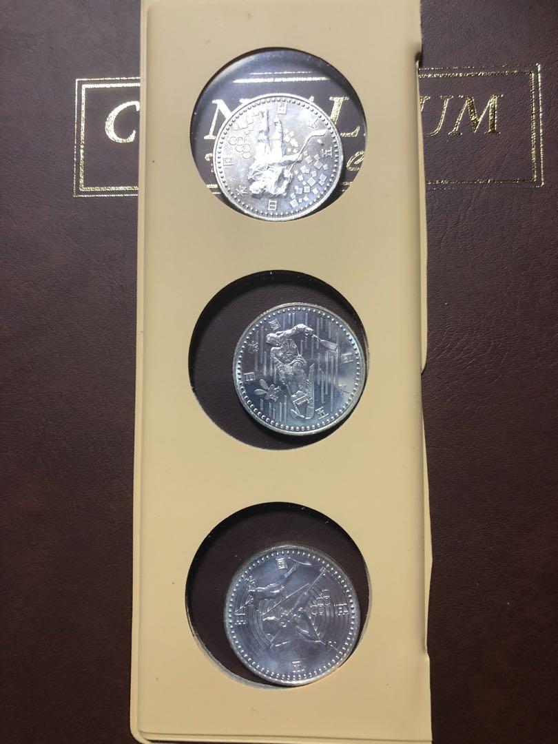 1998年 長野冬季オリンピック 5000記念硬貨 3種類 記念硬貨 記念貨幣 1998年 長野冬季オリンピック 5000記念硬貨 3種類 記念硬貨 記念貨幣