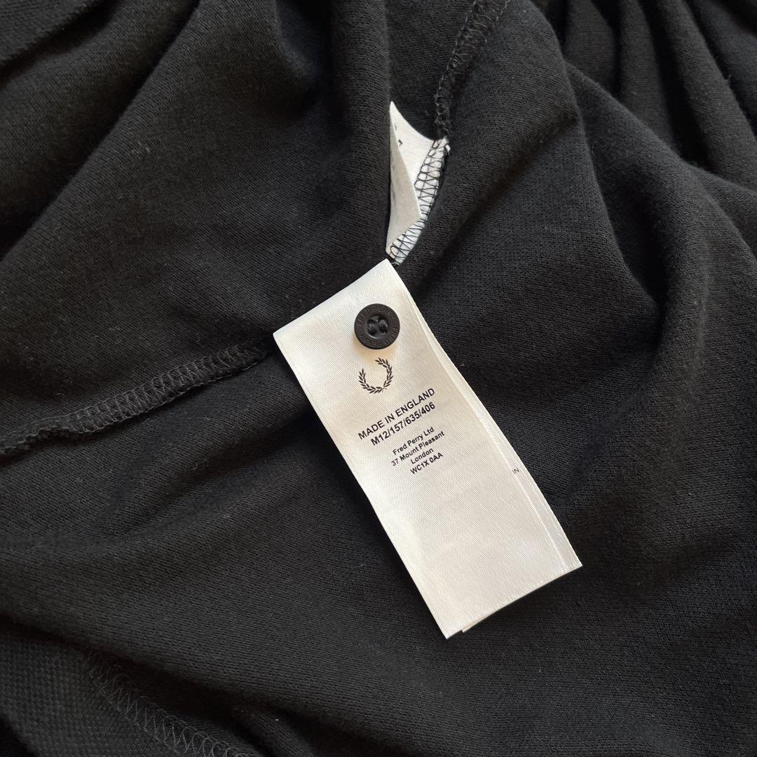 FredPerry フレッドペリー　42 ポロ　ブラック　イングランド