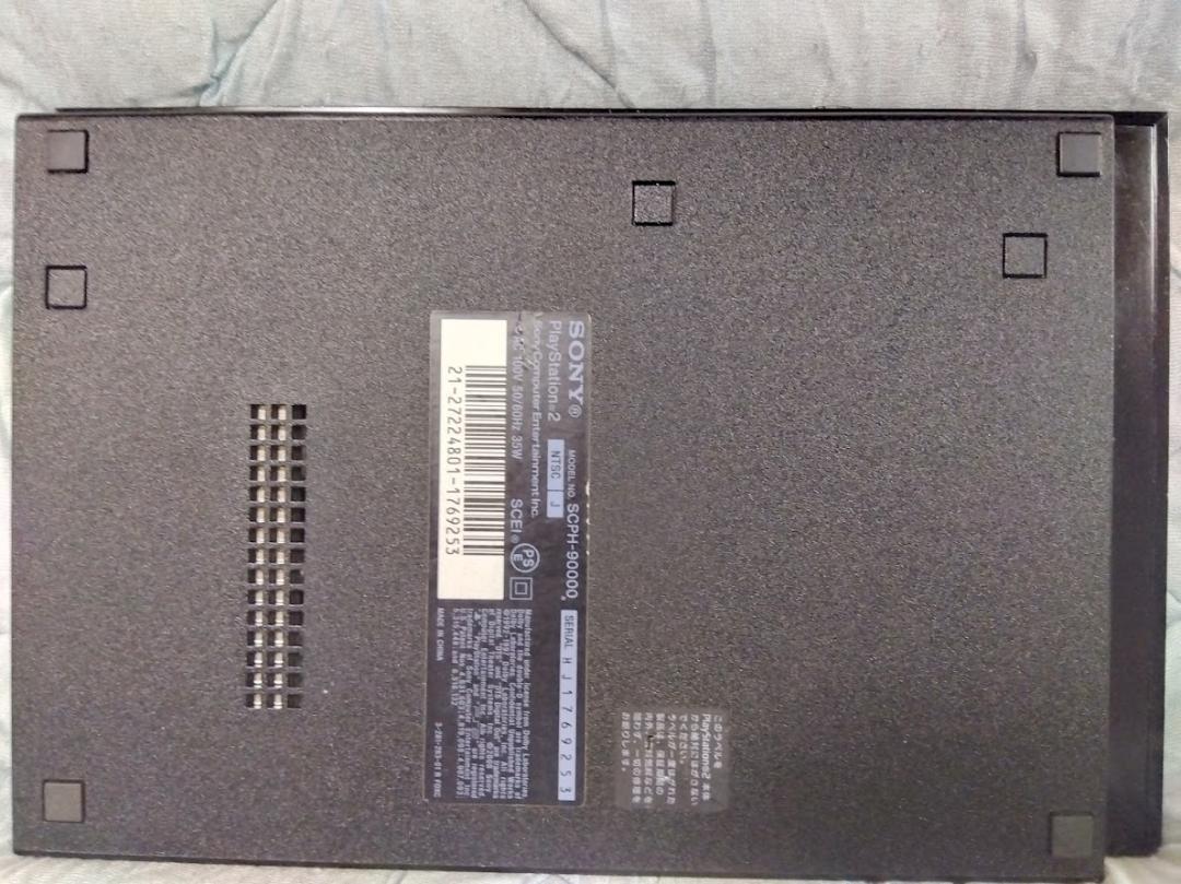 ✨完動品✨レンズ交換メンテ済✨SCPH-90000 PS2 本体 薄型 ※09