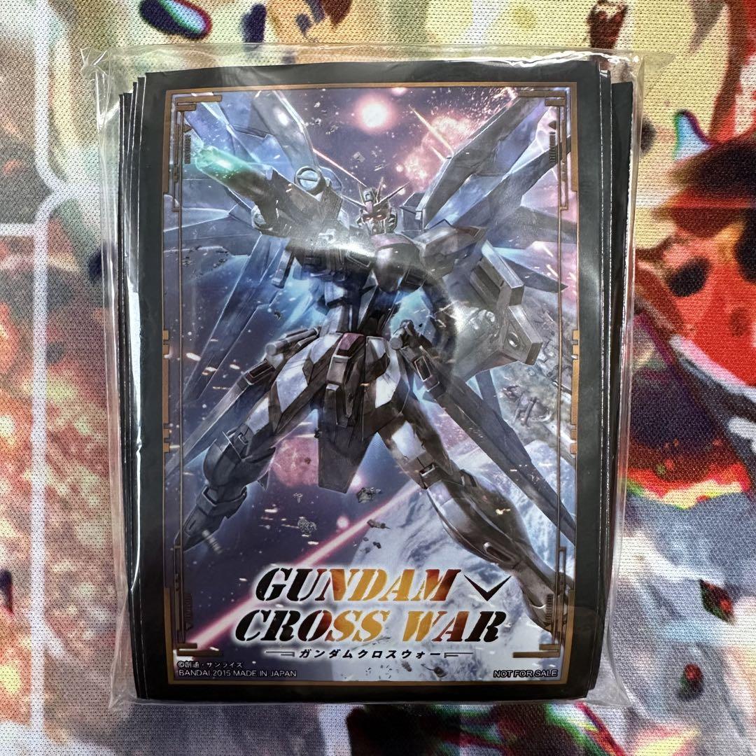 【国内正規総代理店アイテム】 ガンダムクロスウォー スリーブ フリーダムガンダム 40枚 サプライ・アクセサリ・グッズ