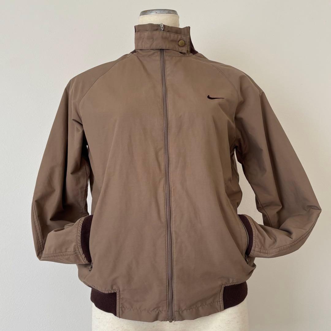 00s ナイキ cotton ナイロン harrington jacket