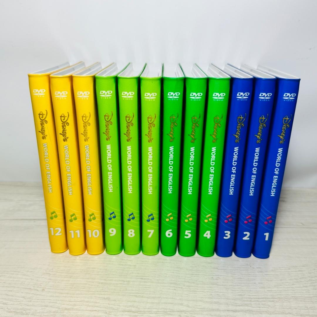 ゆ*ん様 DWE ストレートプレイ DVD12枚・ 絵本12冊&CD12枚+2枚 ストレートプレイ DVD12枚 DWE ディズニー英語