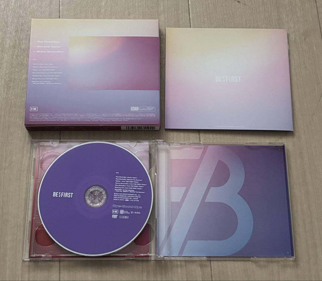 BE:FIRST Bye-Good-Bye BMSG 限定盤 CD+DVD