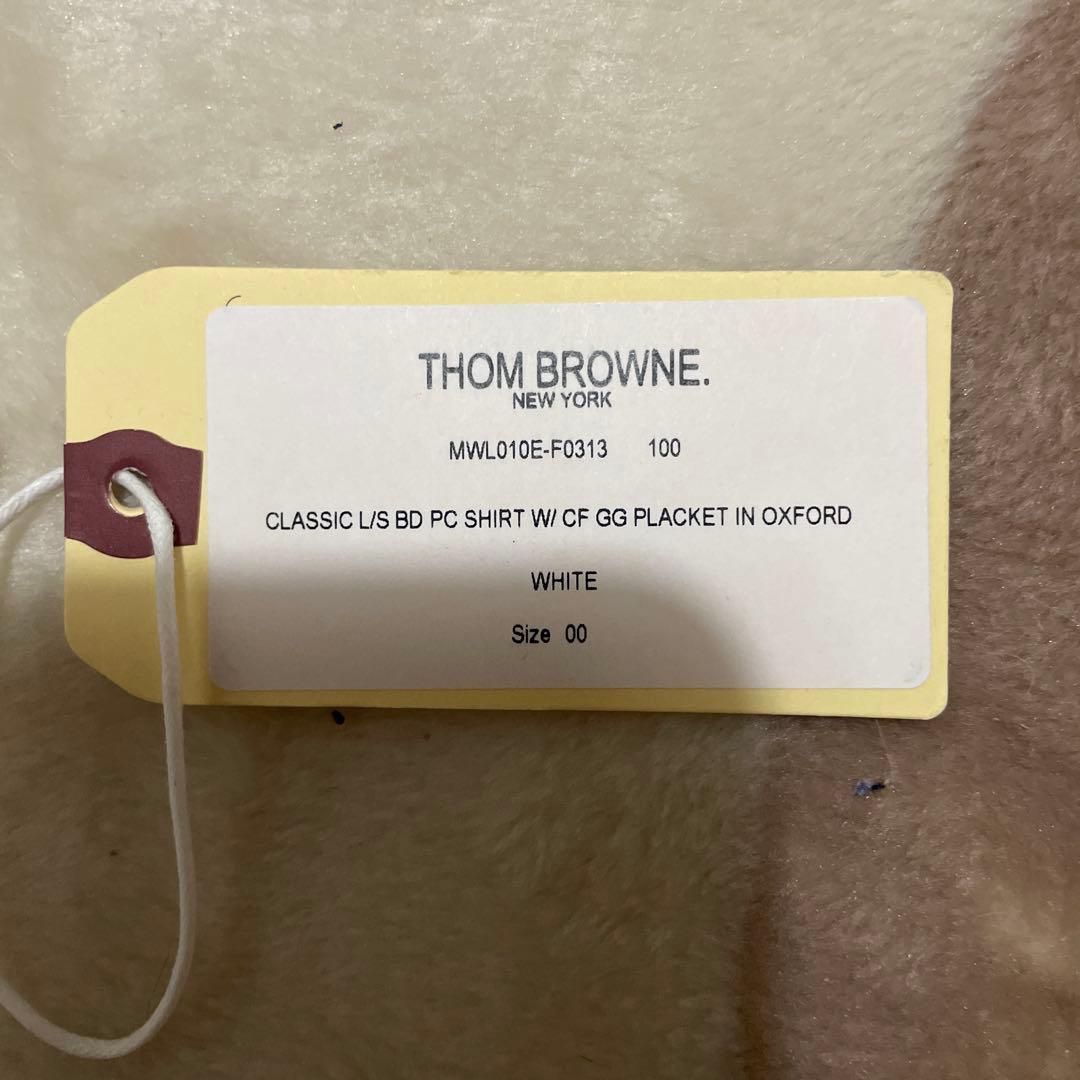 （国内正規品）トムブラウン ボタンダウンシャツ BDシャツ ホワイト 00サイズ
