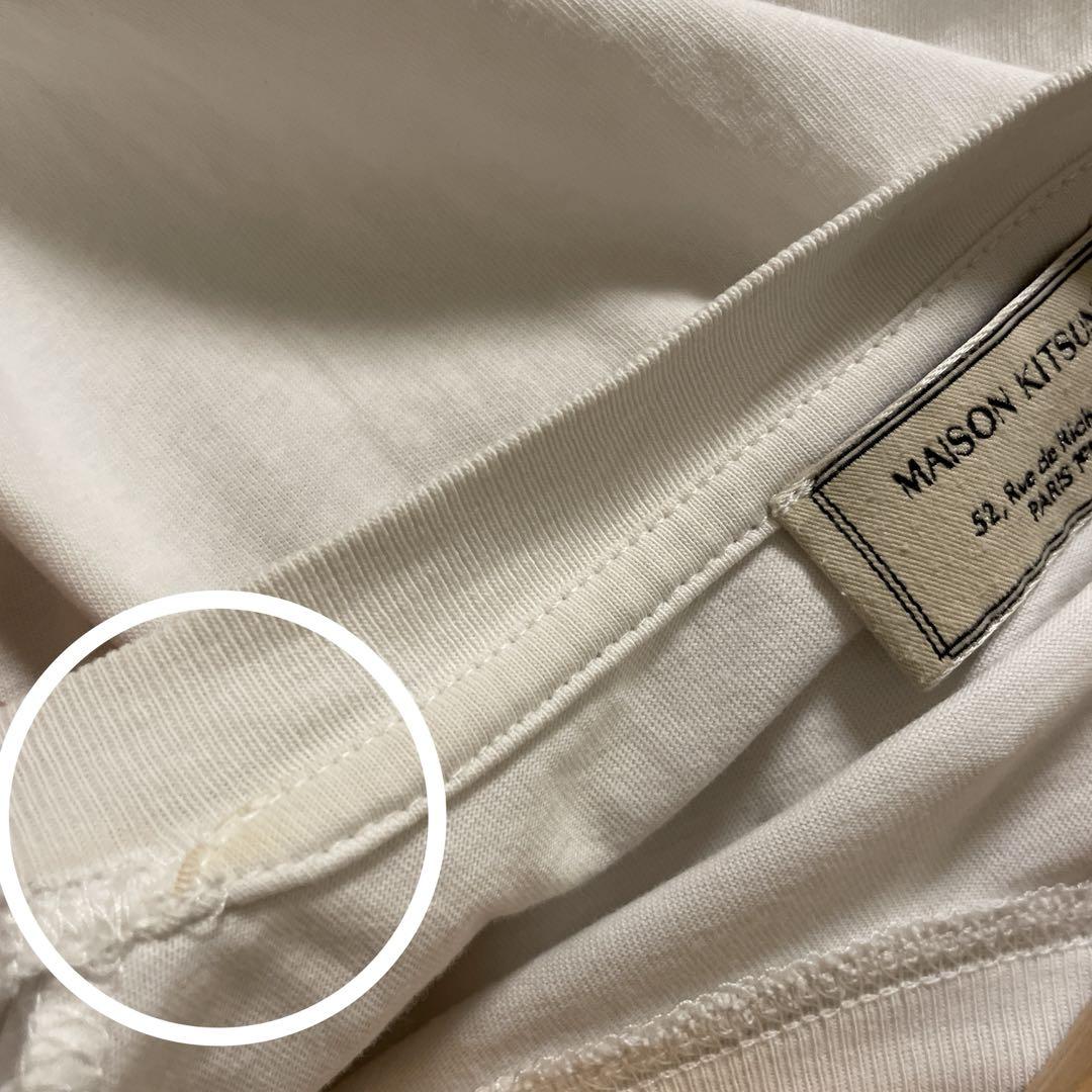 maison kitsune メゾンキツネ Tシャツ　ダブルフォックス