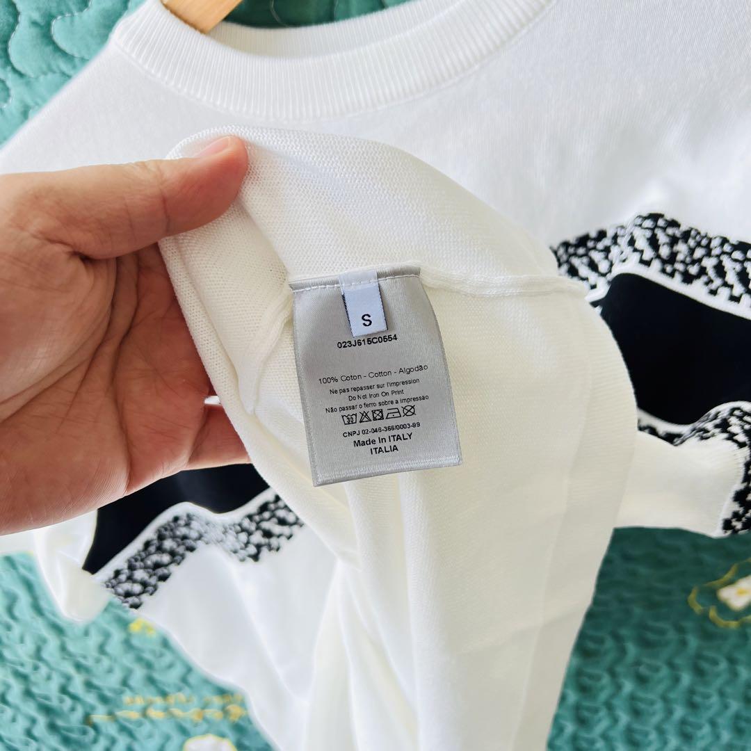 Christian Dior ロゴ Tシャツ ホワイト