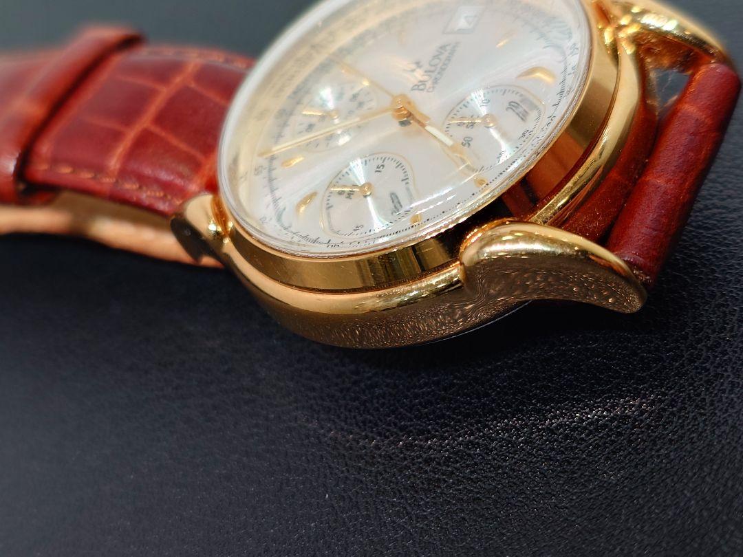 Bulova クロノグラフ BVC302　電池交換済み　動作品