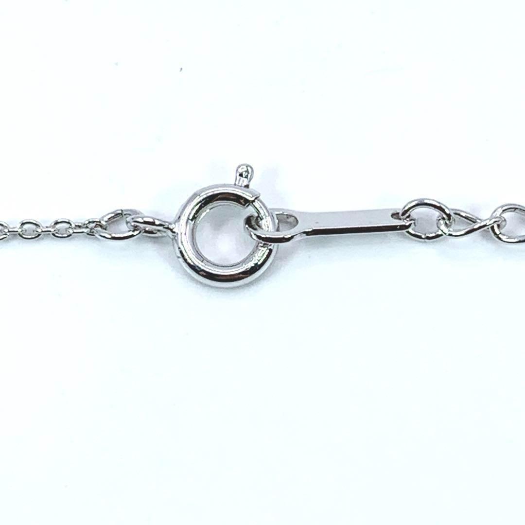 TASAKI　タサキ　パール　ネックレス　シルバー　ダブルハート　パーティー