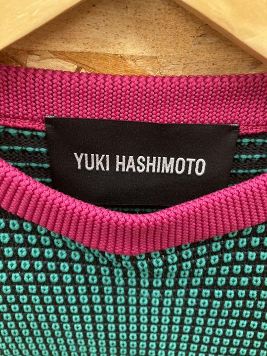 YUKI カットソー マルチカラー 2ITq7-m54948415468 HASHIMOTO セーター 好評大特価