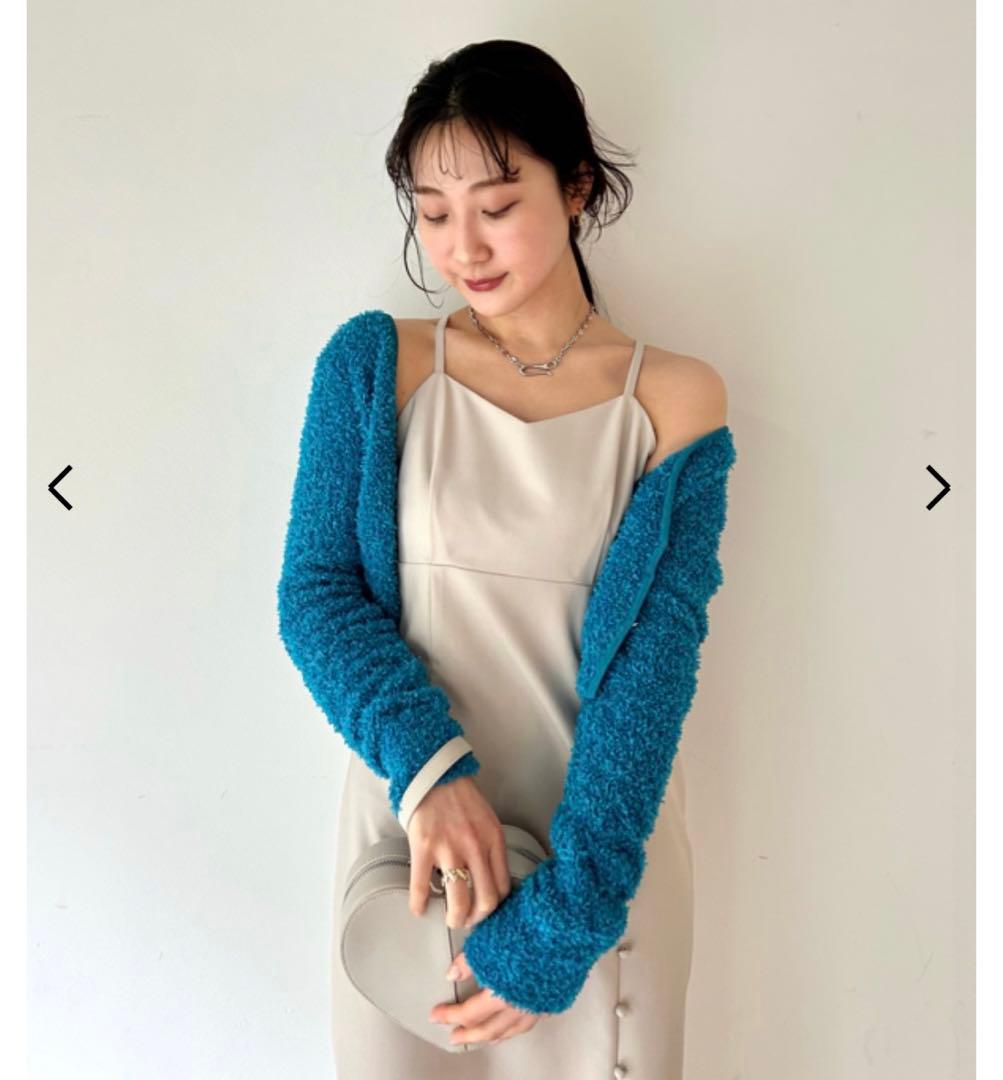 LILY BROWN ペーパーヤーンカーディガン 新品未使用タグ付き www