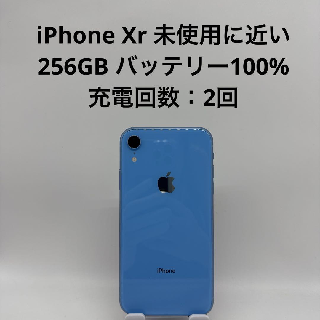 iPhone Xr 256GB バッテリー100% 充電回数 : 2回 - メルカリ
