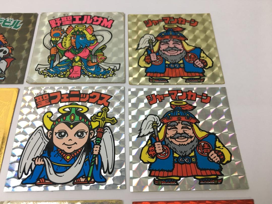 にどうぞ❽ レア ビックリマンシール 9枚 スーパーデビル WmTeQ-m54956040234 レトロ ロッテ ホビー・グ