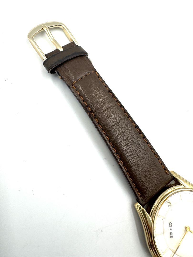 ジャンク CITIZEN EXCEED クォーツ腕時計 A4028 - メルカリ