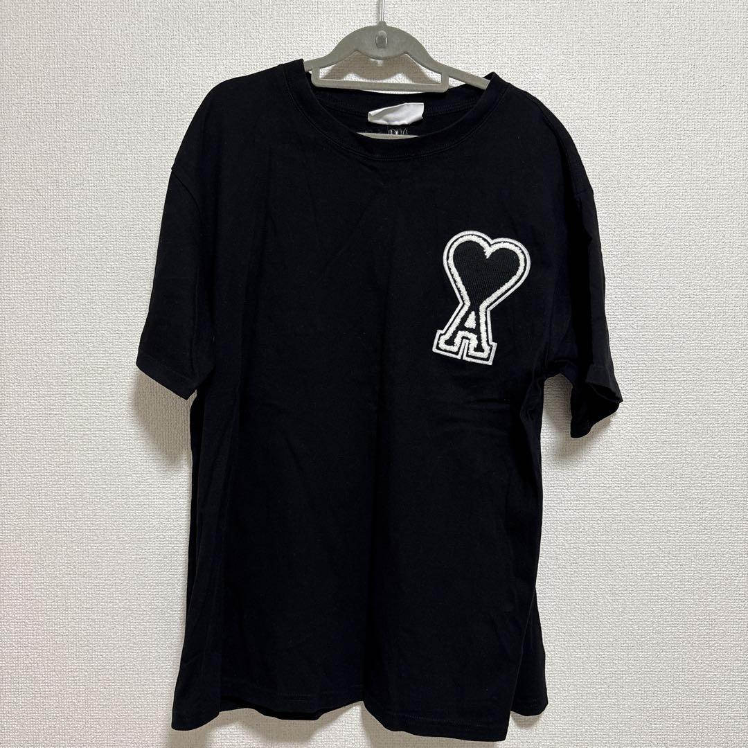 AMI Alexandre Mattiussi Tシャツ ブラック Lサイズ