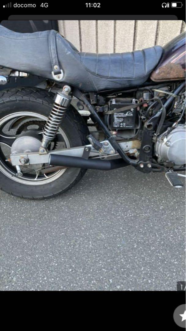 エリミネーター250se lx 専用ショート菅　カワサキ　旧車会　ワンオフ