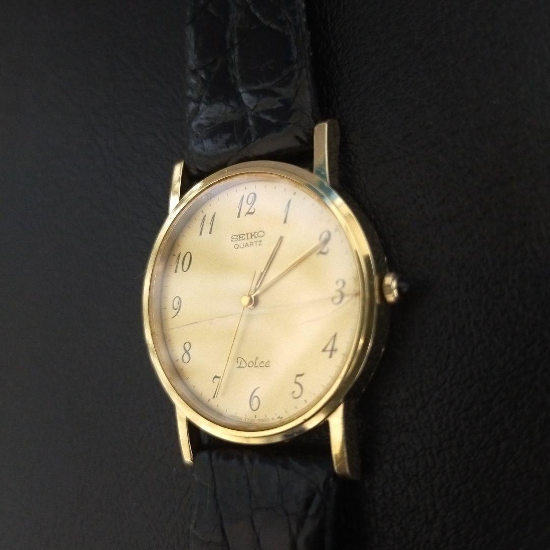 SEIKO セイコー Dolce ドルチェ 14K メンズ腕時計