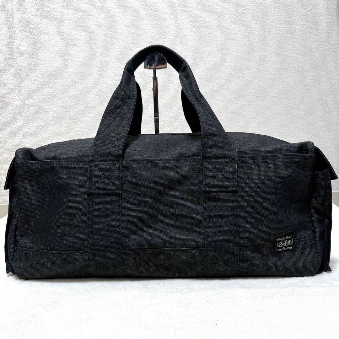 未使用級　porter　ポーター スモーキー ボストンバッグ ショルダーバッグ JJJJound x PORTER(ジョウンド x ポーター) 2WAY BOSTON BAG