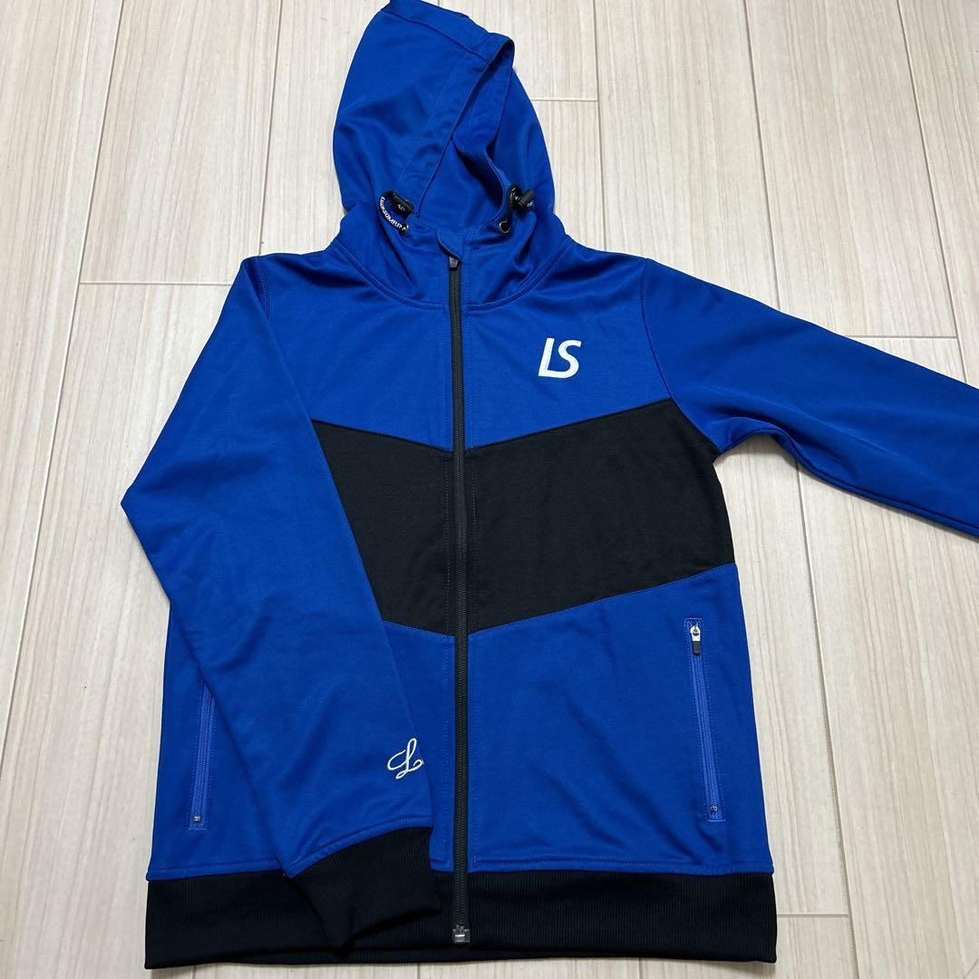 （美品）LUZ e SOMBRA ルースイソンブラ　ジャージ上下　150 黒×青