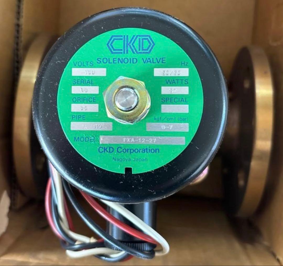 CKD ソレノイドバルブ FXA1-2-27 100V