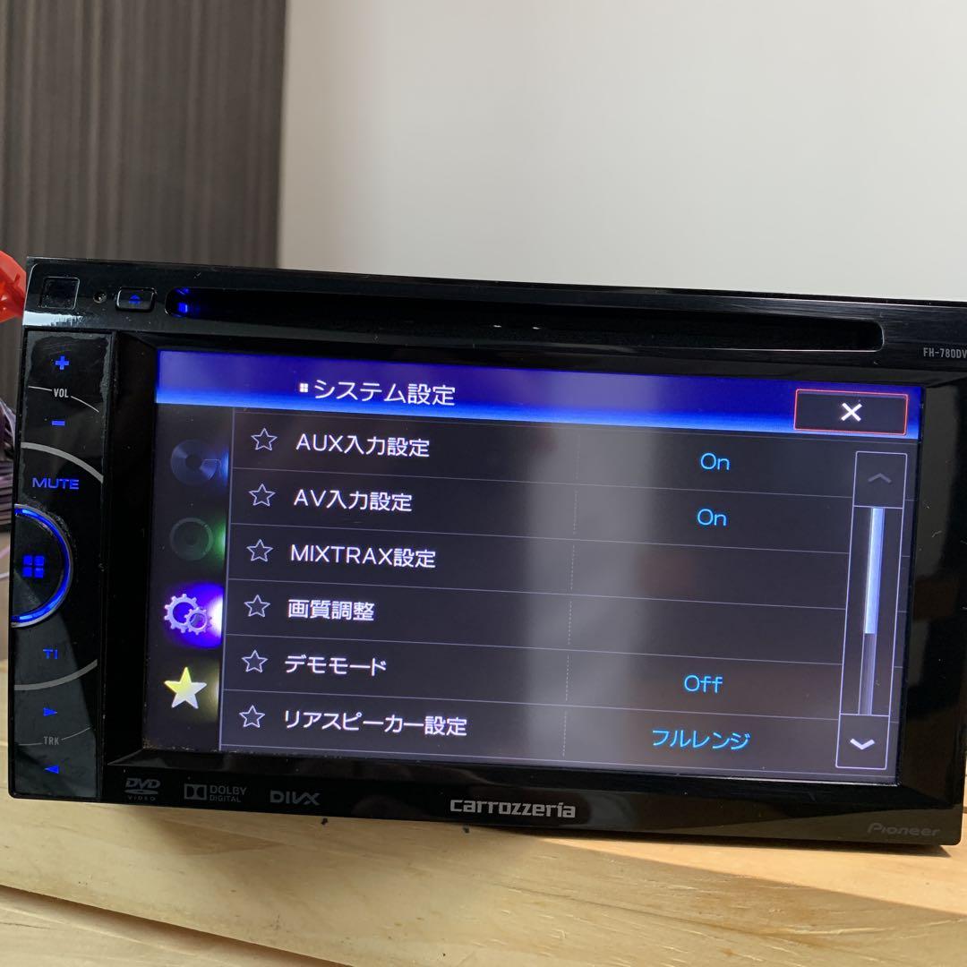 カーオーディオ carrozzeria PIONEER FH-780DVD