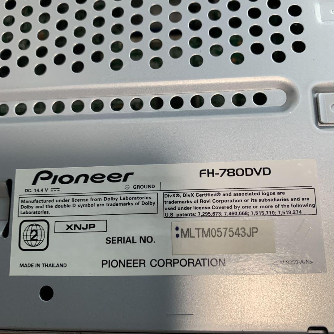 カーオーディオ carrozzeria PIONEER FH-780DVD