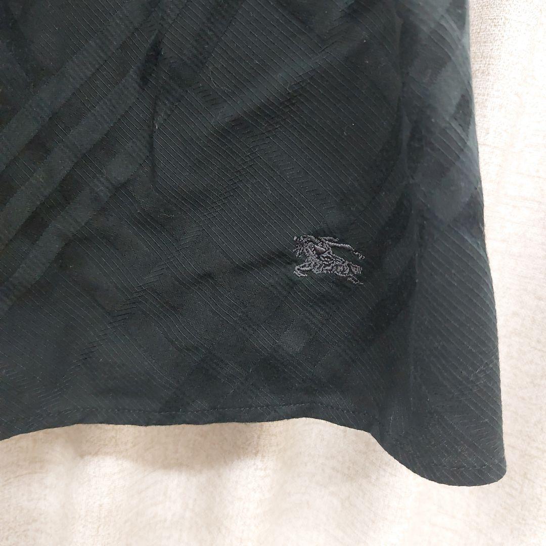 バーバリーブルーレーベル カットソー?チュニック? 36 黒 - メルカリ
