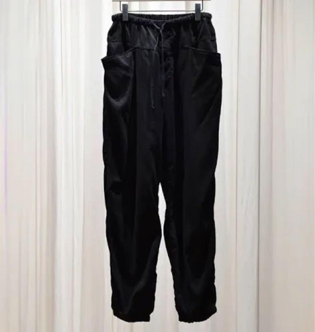 comoli 25ss オックスドローストリングパンツ COMOLI (コモリ) オックス ドローストリングパンツ
