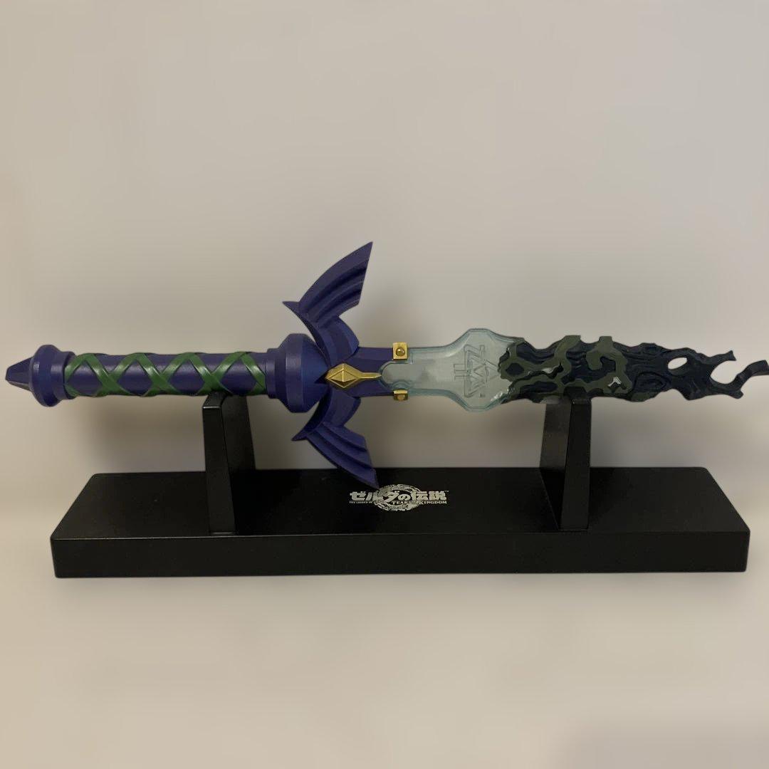 ゼルダの伝説 ティアーズオブキングダム 一番くじ A賞　マスターソードライト 一番くじ ゼルダの伝説 ティアキン」本日9日発売！マスター