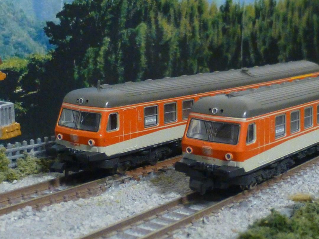 フライシュマン　西ドイツ鉄道 ディーゼル気動車 「BR614」2両セットNゲージ