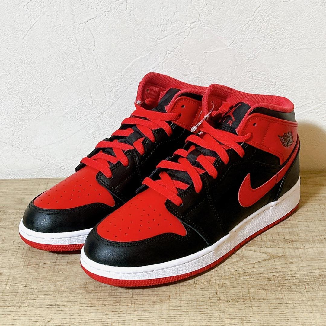 新品未使用 NIKE AIR JORDAN 1 MID GS スニーカー