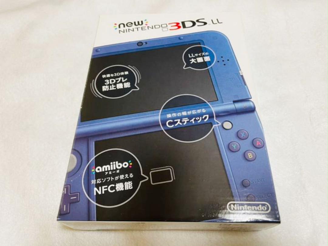 新品同様 メタリックブルー 画面傷無し g3fHZ-m54968808163 Newニンテンドー3DS LL 超歓迎通販