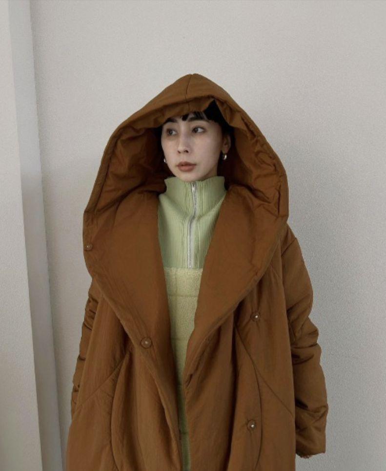 Ameri　WAVE STITCH HEAT POLAK LONG COAT