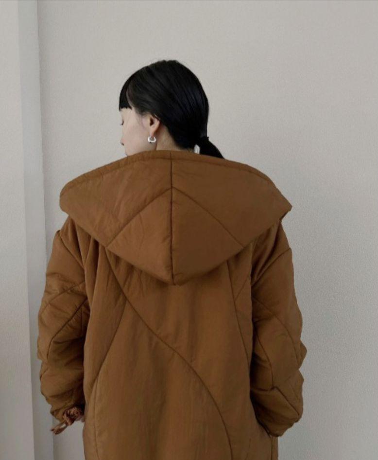 Ameri　WAVE STITCH HEAT POLAK LONG COAT