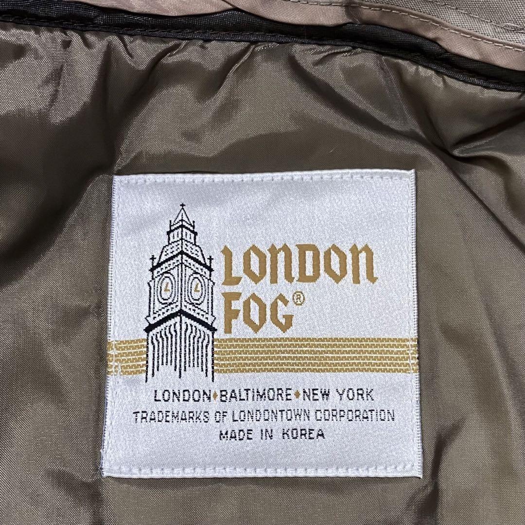 【極美品】London fog トレンチコート　グレーベージュ ライナー付き