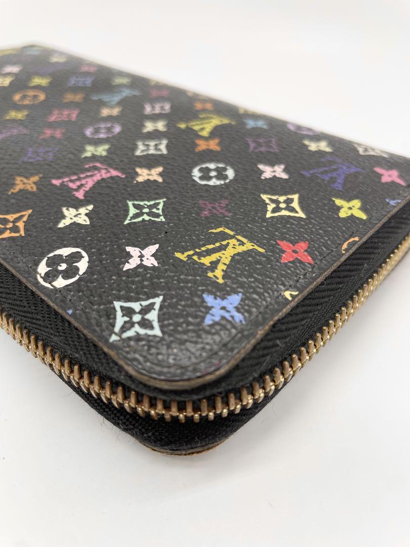 【美品】ルイヴィトン モノグラム マルチカラー ジッピーウォレット M60275