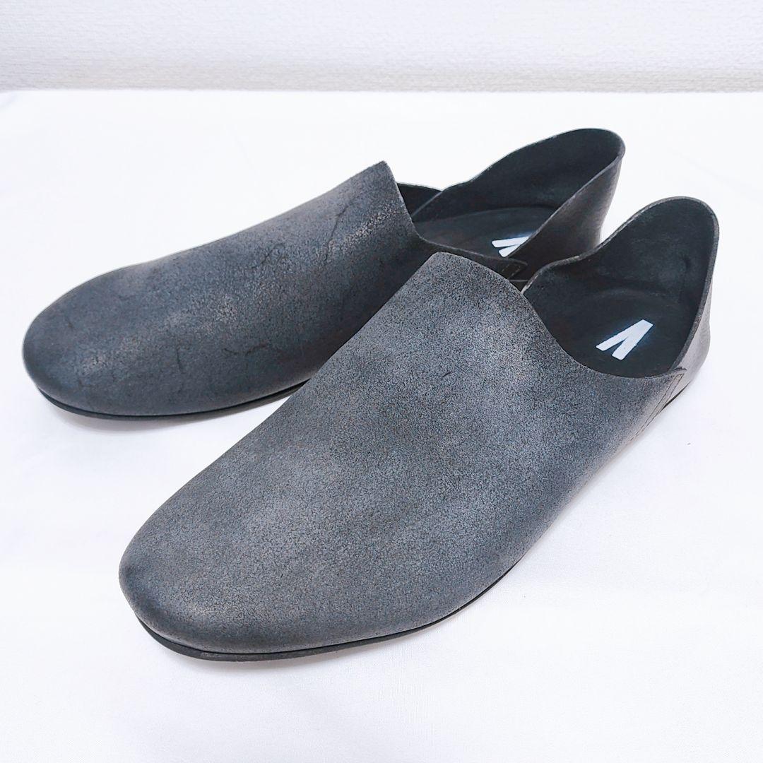 AUTTA アウッタ ルームシューズ 44（27〜27.5㎝）黒 ブラック
