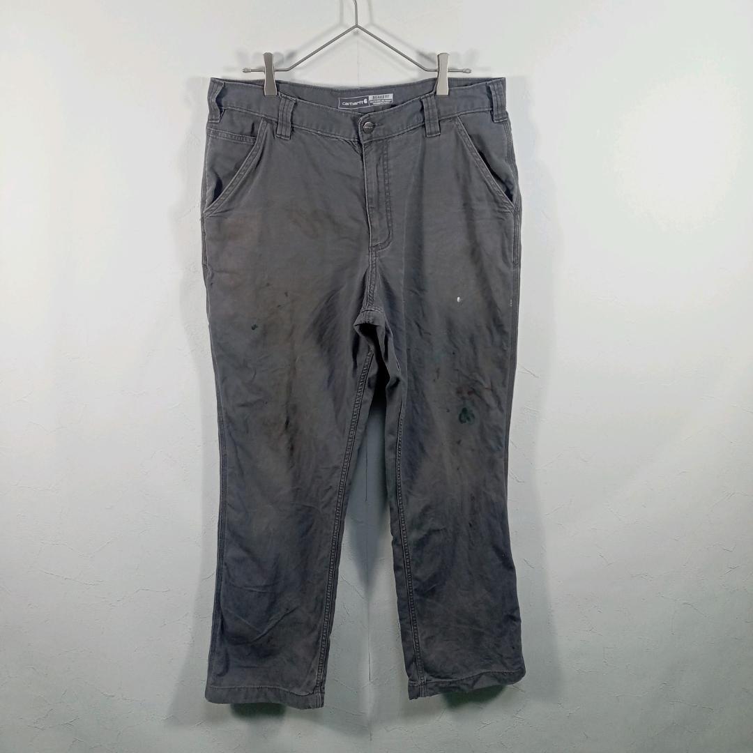 carhartt ワークパンツ 36x32 グレー リラックスフィット