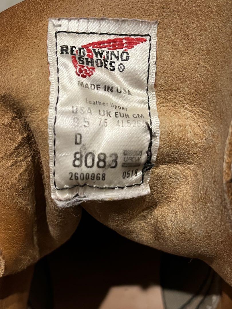 REDWING アイアンレンジャー 8083 ラフアウト