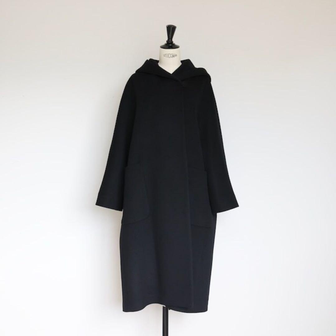 gypsohila ロングオペラコート ブラック SIZE