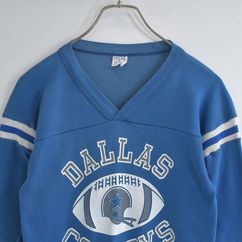 70s アメリカ製 LOGO-7 NFL ダラス・カウボーイズ フットボールT
