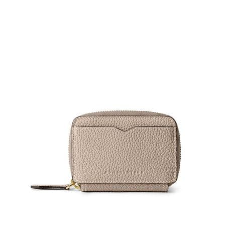 ボナベンチュラ スマートキーケースシュリンクレザー グレージュ×ベイビーピンク目立った傷や汚れなし