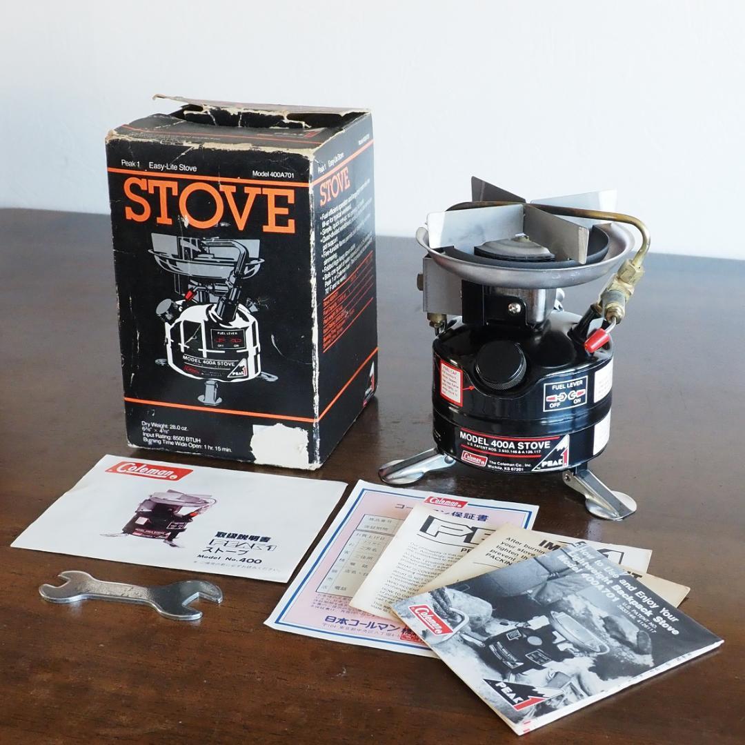 コールマン ピーク1 Coleman PEAK1 400A STOVE 2レバー