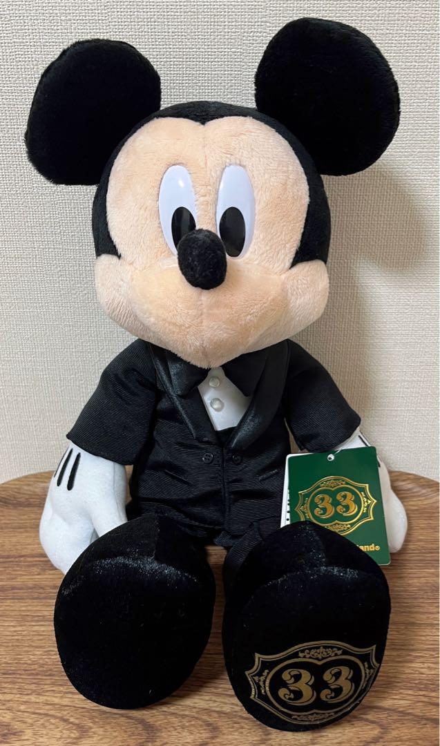 ディズニーランド Club33 限定 ミッキー ミニー ぬいぐるみ タグ