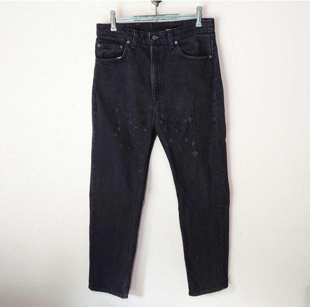 売れ筋新商品 90s 505ブラックデニム リーバイス リーバイス505 USA製