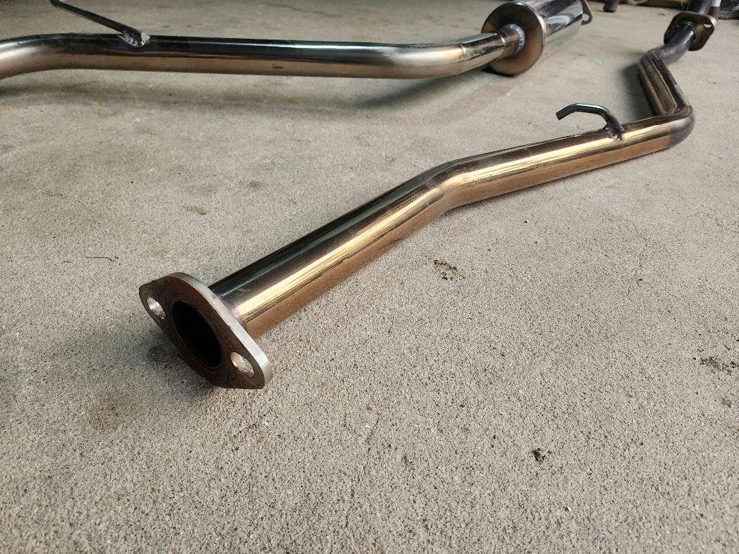 エッセミラフロントパイプ中間ストレートl235S