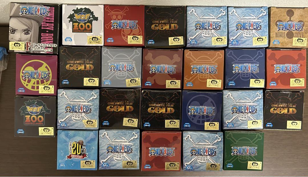 ワンピース ワールドコレクタブルフィギュア 27種セット