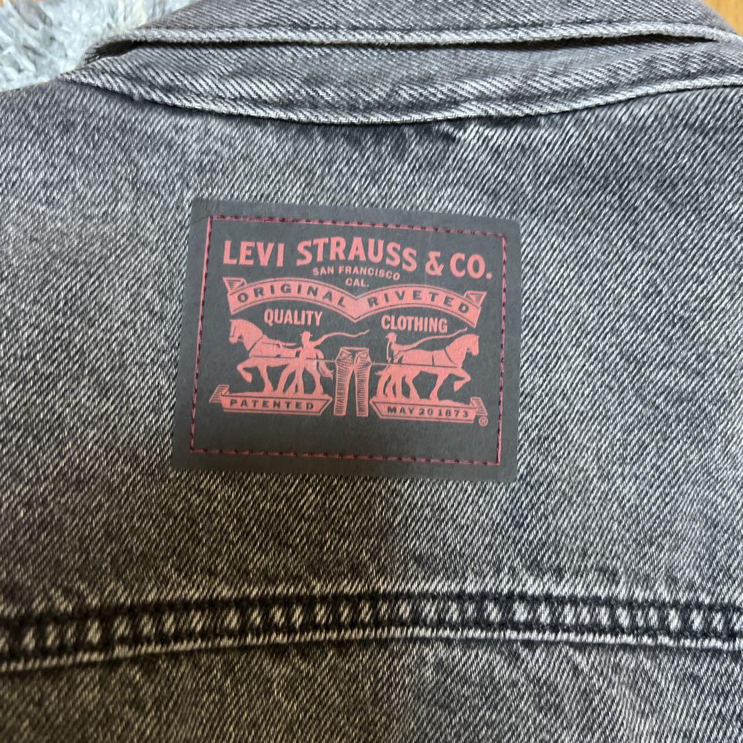 Levi's Premium ブラックデニムジャケット M