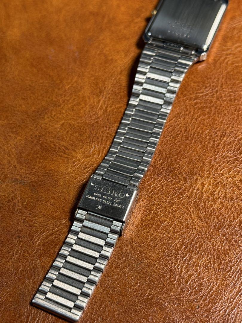 A93 希少 稼動品 SEIKO 5 スクエア型 80年代ヴィンテージ